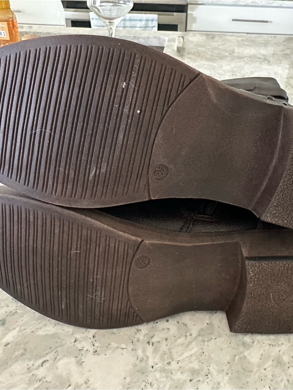 Journee Collection Tru Comfort Foam Tall Brown Riding Boots with Buckle Accents - Picture 6 of 6